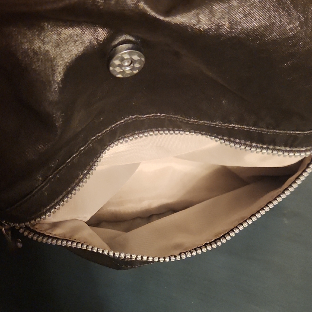 Kipling Black Luster Drawstring Backpack - image 8